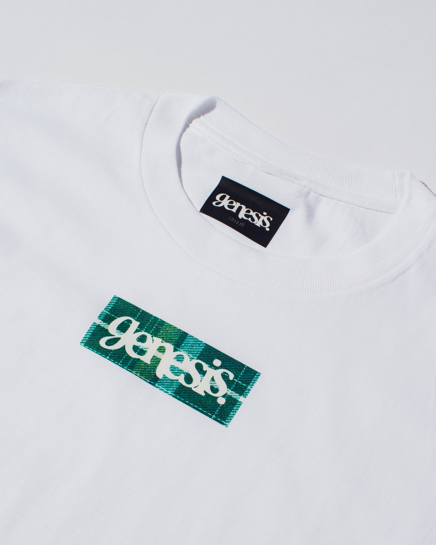 Genesis Plaid TXT (White)
